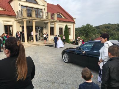 Samochód do ślubu - Kraków czarny BMW F30 