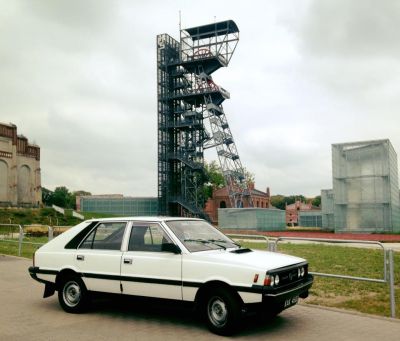 Samochód do ślubu - Katowice biały Fiat Polonez 