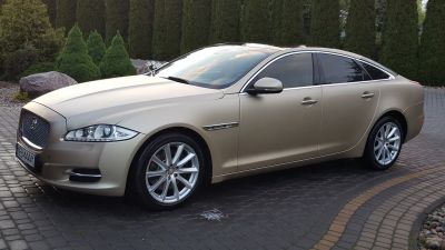 Samochód do ślubu - Pasłęk złoty Jaguar xj 351 supersport  